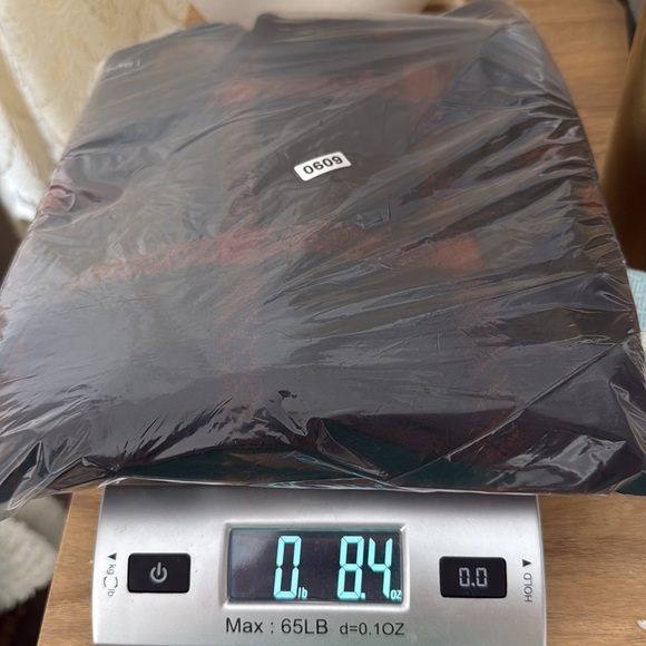 Pop of neutral wool plaid tie front vest - Picture 6 of 6